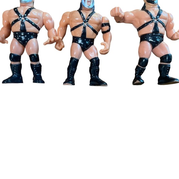 WWF Hasbro DEMOLITION - AX, SMASH & CRUSH WWE Figurine Action Figure - Picture 5 of 14